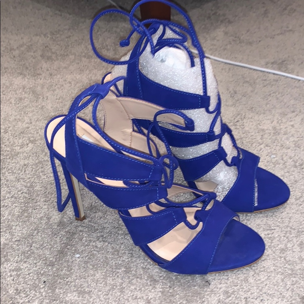 Blue Steve Madden Heels